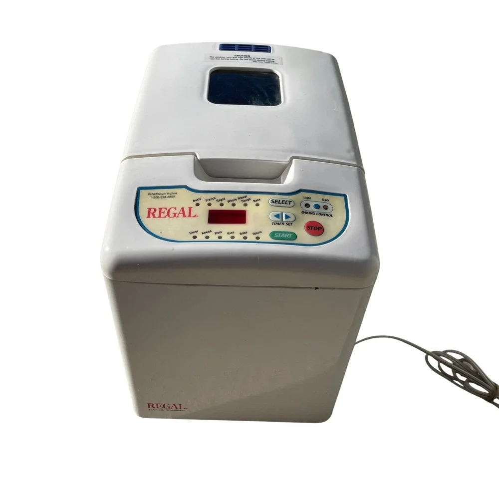 Regal Automatic Breadmaker Model KR750 White Kitchen‎ Appliance